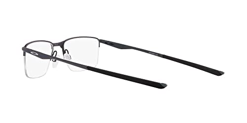 Image of Oakley Mens OX3218 Socket 5.5 Rectangular Eyeglasses