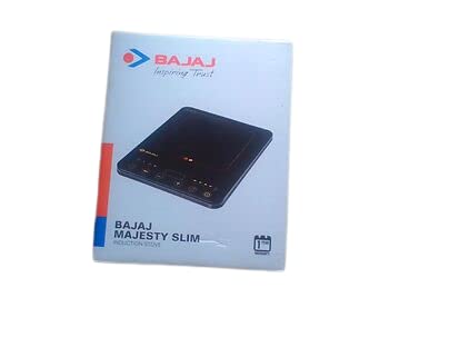 Slim Induction Cooktop, Black, Touch Panel