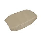 X AUTOHAUX Car Center Console Lid Armrest Seat Box Cover Protector Replacement Microfiber Leather for Toyota Camry 2007-2011 Beige