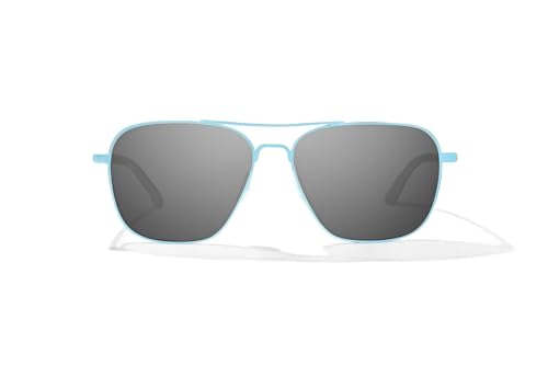 Bajio Snipes – Polarized Aviator – Glass & Poly Lenses – Stainless Frame – Large Fit • Medium Wrap – with LAPIS Tech2