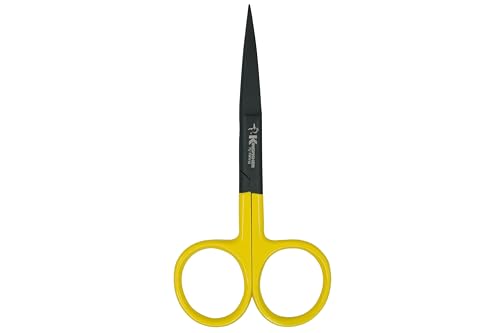 Kingfisher Fly Tying Hair Scissors 4.5 Inch Straight