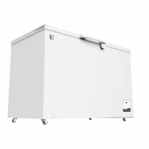 METRO Professional METRO Professional Gefriertruhe GHF2400, 400 L, 130 W, Tiefkühltruhe, 1 Korb, Türschloss, Temperaturalarm, Rollen, Weiß - Detailansicht 2 | Gefriertruhen