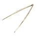 Brass Navigation Divider, 7.87 Inch Nautical Straight Navigation Divider for Maritime, IMPA371013 Straight Pattern Artist for Naval, Antique Geometry Drafting
