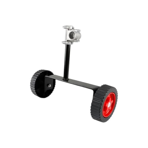 Roues de support de tondeuse pour soulager le dos et stabiliser la coupe de votre gazon