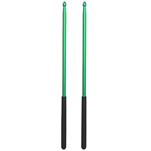 Drumstel, drumstel gepolijst glad en comfortabel oppervlak metalen drumsticks 5A grootte voor muziekinstrument…