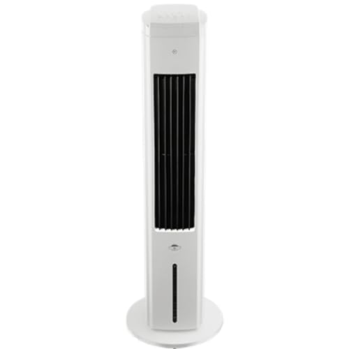 Taylor Swoden Climatizador Evaporativo Silencioso 3 en 1 con Tecnología ION y Difusor de Aromas, Enfriador de Aire, 5L, Oscilación 75°, 3 Velocidades/Modos, Temporizador 7h, Mando a Distancia, Blanco