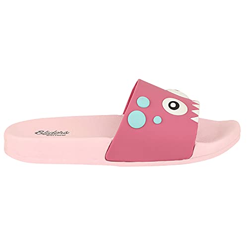 Image of WELCOME Unisex-Child Kids Flip-Flop Soft Comfortable Indoor & Outdoor Slippers Stylish Non-Slip Slide Home Casual Chappals For Boys & Girls