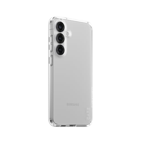Panzer Glass Care Flagship Étui transparent avec cadre transparent pour Galaxy S25 Plus