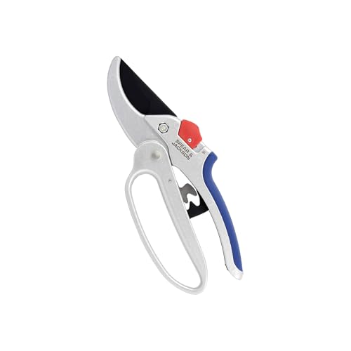 Spear & Jackson Razorsharp Geared Anvil Pruning Shears, Heavy Duty Garden Clippers for Thick Branches, Non-Slip Ergonomic Handles, Durable Steel Blades