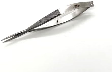 Micro Beading Scissors Straight Made Stainless Steel Length 4.5" Squeeze Cutter By JTS