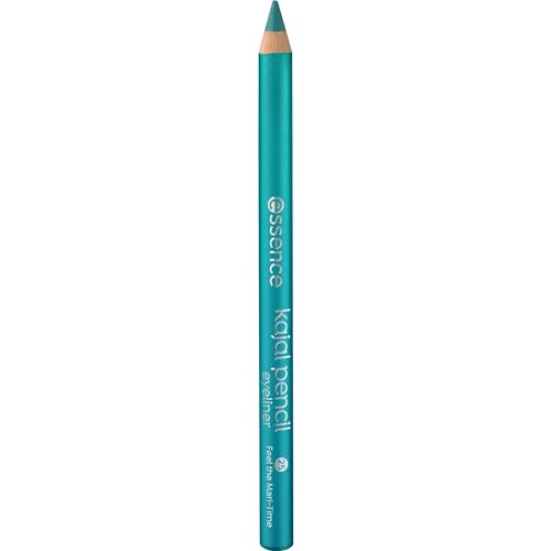 Image of Essence kajal pencil 25 feel the mari-time, kajal pencil, green, intense colour, long-lasting, soft glide, 1 g
