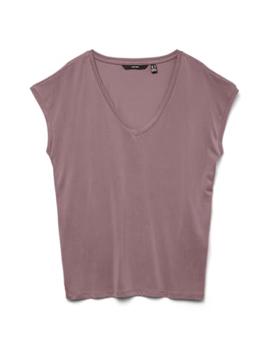 VERO MODA VMFILLI SS V-Neck Tee GA NOOS