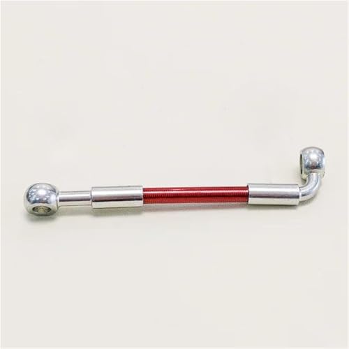 Manguera de freno M10 trenzada para evitar expansión tubo hidráulico moto 80cm
