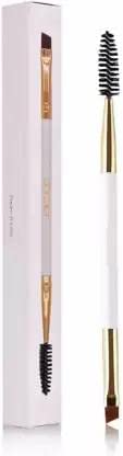 ClubBeauty Waterproof liquid Eyebrow & Mascara Brush Professional Angled Eye Brow Brush And Spoolie Brush-image-6