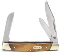 Buck Knives 373 Trio 3-Blade Folding Pocket Knife with Wood Handle