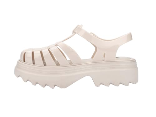 Image of Melissa Possession Platform II Jelly Sandals for Women - Classic Fisherman-Style Chunky Platform with Adjustable Ankle Strap, Lightweight EVA Sole, and Non-Slip Traction