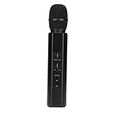 Sorandy K6 Micrófono de Karaoke Inalámbrico Bluetooth, Máquina de Altavoz de Micrófono de Karaoke Portátil de Mano, Batería de 2000 MAh,...