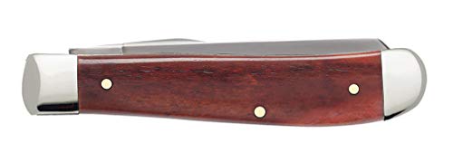 Image of Case WR XX Pocket Knife Chestnut Smooth Bone Mini Trapper Item #28700 - (6207 SS) - Length Closed: 3 1 /2 Inches