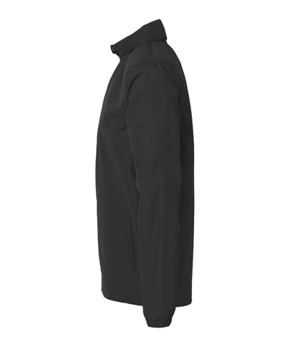 uhlsport Unisex Essential Allwetterjacke Poncho-Mantel, schwarz, Medium