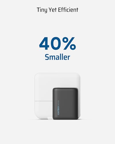 Image of CUKTECH 30W Phone Charger 2 Pack, USB C PD 3.0 Fast Charging Wall Charger Block, Compact and Foldable Mini Power Adapter for iPhone 16 /15 /14 /13, Galaxy S24 Ultra /S23, Pixel, iPad, and More (Black)