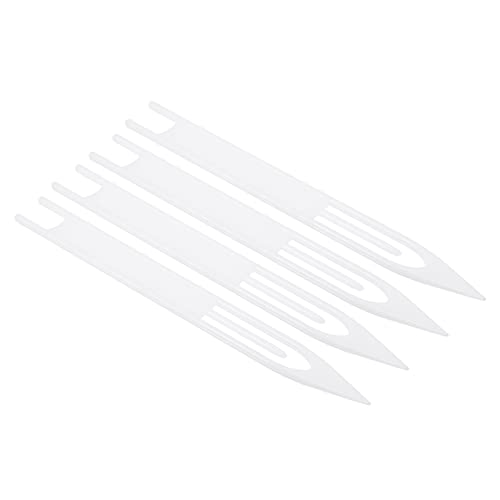 Patikil Netting Needle Shuttles 7#, 2 Pack Plastic Fishing Net Repair Line Kit Mending Tool, White #TOP5
