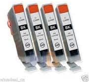 4 Cartouches D'encre Compatibles Canon – Pour MP810, Série PGI-5 BK – Noir – Neuf Sous Blister