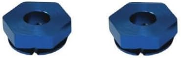 Topline Aluminum Hex Hub NEO Thickness 0.2 inch (4 mm) Blue Pack of 2