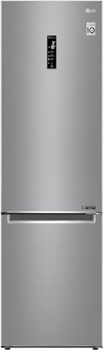 LG GBB62PZFGN Frigorifero Combinato Total No Frost, Classe D, 384L, Wi-Fi, Cassetto Fresh Converter, Door & Linear Cooling, Wine Rack, Compressore Smart Inverter, Porte Reversibili, Inox