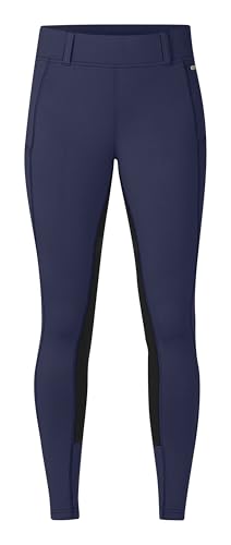 Image of Kerrits Women's Flex 3.0 Full Seat Horse Riding Tights - Lightweight Equestrian Leggings with Secure Grip and Pockets
