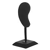 KJHBV Expositor Negro Pendientes Plástico de Oreja de Forma en, Organizador Que Previene Daños para Exhibiciones y Fotografía en Tienda Online