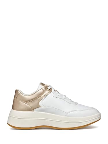 Geox D Spherica Ecub-3 tennis basse femme amortissante et respirante