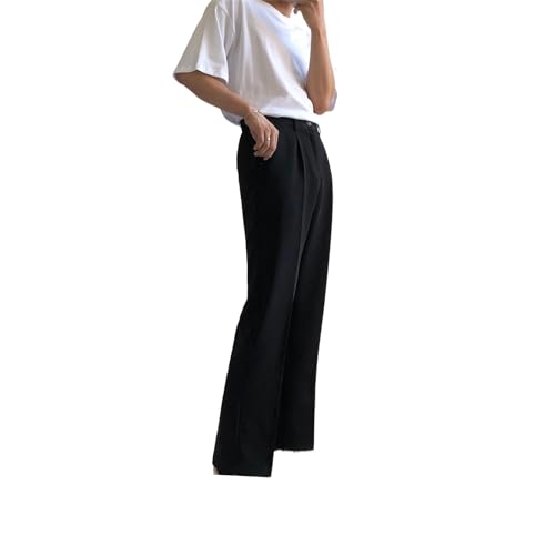 Men's Straight Leg Casual Pants Relaxed Drop Dress Pants Fall Pants for Men