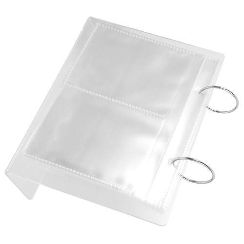 UKCOCO Album Photo pour Stickers Nail Art en Acrylique Robuste Format 4 Pouces 68 Pochettes Rangement Pratique pour Manucure Organisation Facile pour Salon de Beauté et Usage DIY