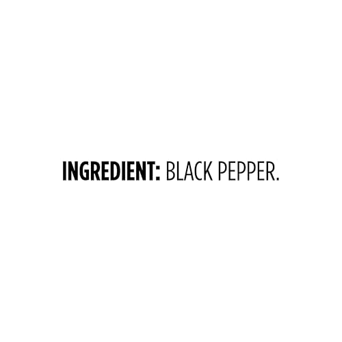 Amazon Grocery, Ground Black Pepper, 3 Oz (Previously Happy Belly, Packaging May Vary)