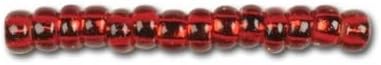 250g Round Rocailles Glass Seed Beads Preciosa Ornela 9/0, Color: 97090, Bohemia Crystal Glass, Czechia 311 19 001