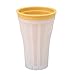 Slushie Maker Cup, Magic Quick Frozen Squeeze Cup con Grande Capacità e Scala del Livello Dell'acqua Food Grade DIY Portable Smoothies Cup per Bambini, Famiglie, Milk Shake Fatto in Casa(Giallo)
