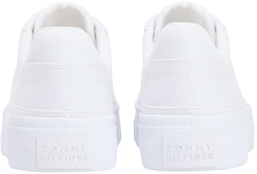 Miniatura 2 de Tommy Hilfiger TH Foxing Platform Canvas Fw0fw09480, Parte Superior Baja Mujer