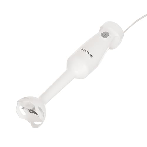 Image of Lifelong 300W Electric Hand Blender for Kitchen | Single Speed Control | Detachable Stainless Steel Blades | Silent Operation | Easy Click Fit Locking | Multipurpose Blender for Smoothies & Juices