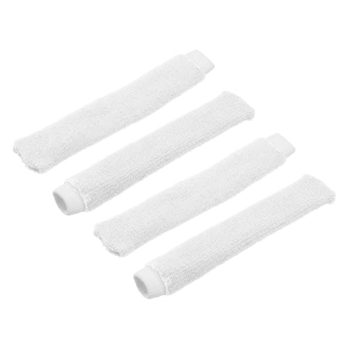 M METERXITY 4 Pack Badminton Towel Overgrip, Nylon Anti-Skid Sweatband Tennis Racquet Grip