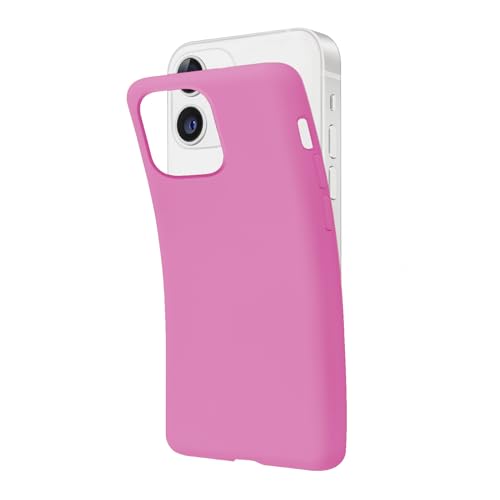 SBS Coque pour iPhone 12/12 Pro Pantone 673C - Souple et Flexible - Résistante aux Rayures - Fine et Confortable - dans la Poche - Compatible avec Le...