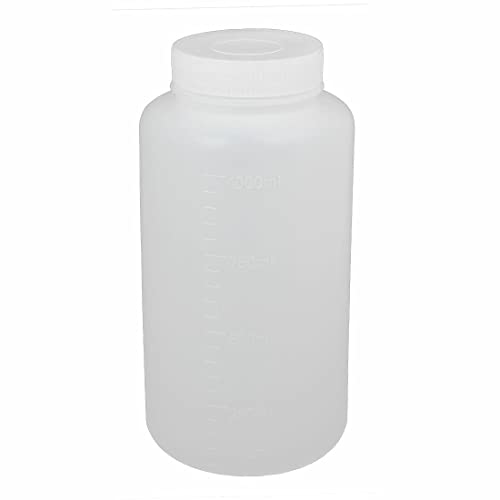 Tool parts 2pcs 1000ml Plastic Wide Mouth Round Seal Liner Bottle Sample Bottle