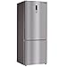 INFINITON FGC-78XA - Frigorífico Combi, Inox, Alto 185cm, Diseño EXTRA SPACE, Ancho especial 70cm, No Frost, Luz LED, Clase A++/E