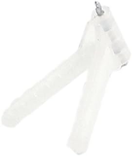 Aexit 5pcs RC Electrical equipment Foam Plane DIY Parts 33x8x2.5mm Nylon Flex Hinges Pins image 4