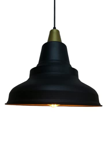 Rsylight Retro Metal Sarkıt Avize Rustik Tekli Sarkıt Siyah Cafe Mutfak Aydınlatma Siyah RT8010430