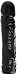 Doc Johnson Vac U Lock Codeblack Classic Dong, 8 inch