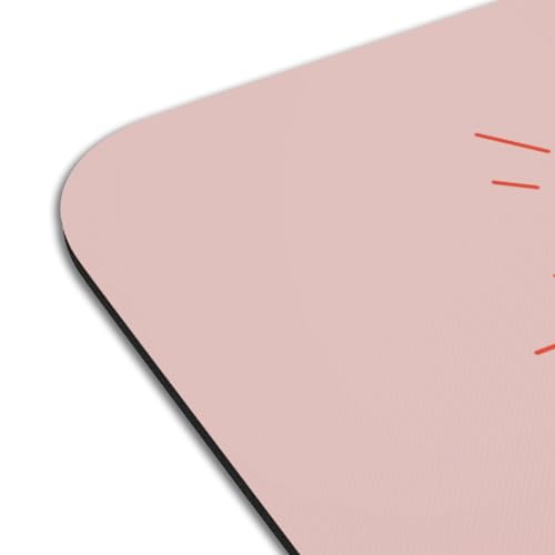 Sets de table rose antidérapants pour repas et apéritifs chic - 4