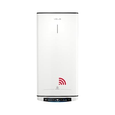 Ariston Velis Pro Wifi (ex.DUO 5 Fleck)- Termo Eléctrico 50 Litros Bajo Consumo Multiposición, Calentador de Agua 79,7x27,5x51,1 para Instalación España, Eficiencia B Rango(A+/F), Compatible con Alexa | Ya disponible en tu tienda friki favorita! En mundofriki.es!