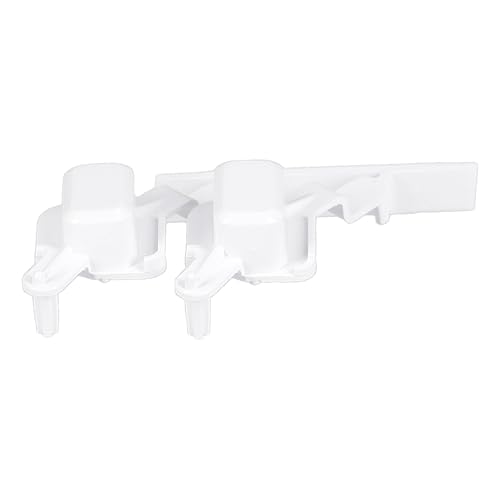 Bauknecht Whirlpool Bauknecht 481071425531 Original Knopf Tasten Tastenkappe weiß Start 2-Wege für Bedienfeld Waschmaschine auch Ignis Laden Maytag Polar Tegran
