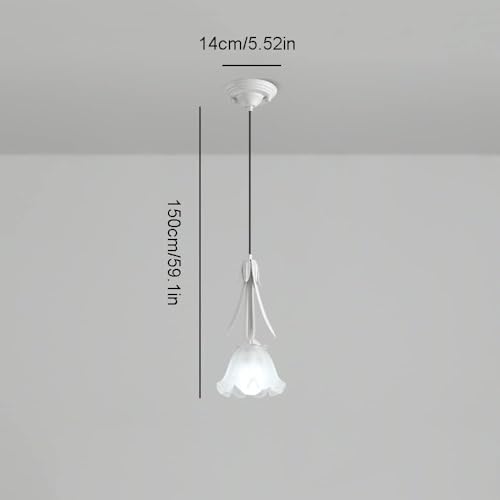 Éclairage intérieur chaleureux avec suspension lanterne fleur - 3