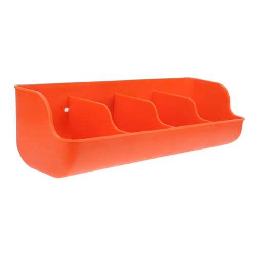 Mangeoire à cochons 4 compartiments en plastique de taille moyenne pour porcelets